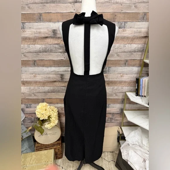 Hyacinth House Black Halter Maxi Dress - Picture 4 of 6